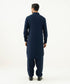 Men's Falak Plain Blue Kurta Shalwar